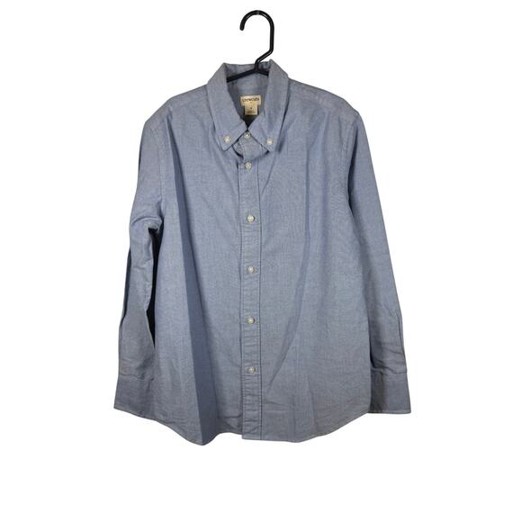Crewcuts Dress Shirt Boys 8 Blue Long Sleeve Button Down HK850 - Picture 6 of 6